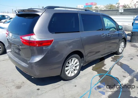 2015 Toyota Sienna Xle 7 Passenger из США, поврежденный, VIN 5TDDK3DC2FS119742